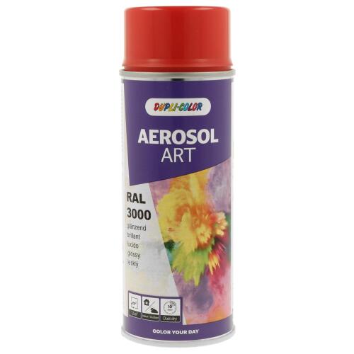 Dupli-Color Aerosol Art Ral 3000 Gl. 400 Ml (Alev Kırmızısı) - Dupli-Color