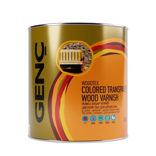 Genç Renkli Ahşap Vernik 8621 Açık Meşe 2.5 l - GENÇ