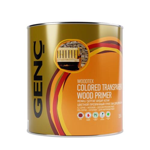 Genç Renkli Şeffaf Ahşap Astar 0010 Naturel 2.5 l - GENÇ