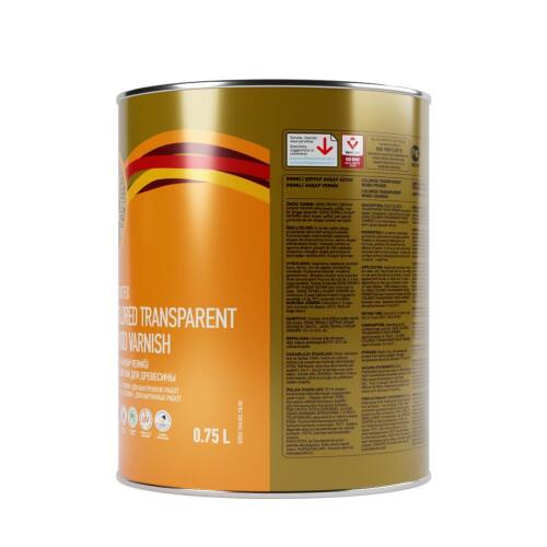Genç Renkli Şeffaf Ahşap Astar 2910 Tütün 0.75 l - 3