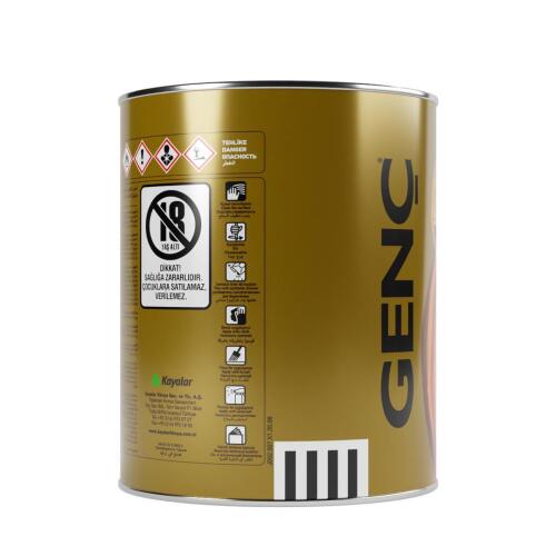 Genç Renkli Şeffaf Ahşap Astar 2910 Tütün 0.75 l - 4