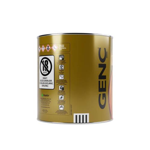 Genç Renkli Şeffaf Ahşap Astar 2910 Tütün 2.5 l - 4