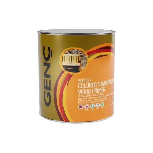 Genç Renkli Şeffaf Ahşap Astar 3650 Koyu Meşe 2.5 l - 2