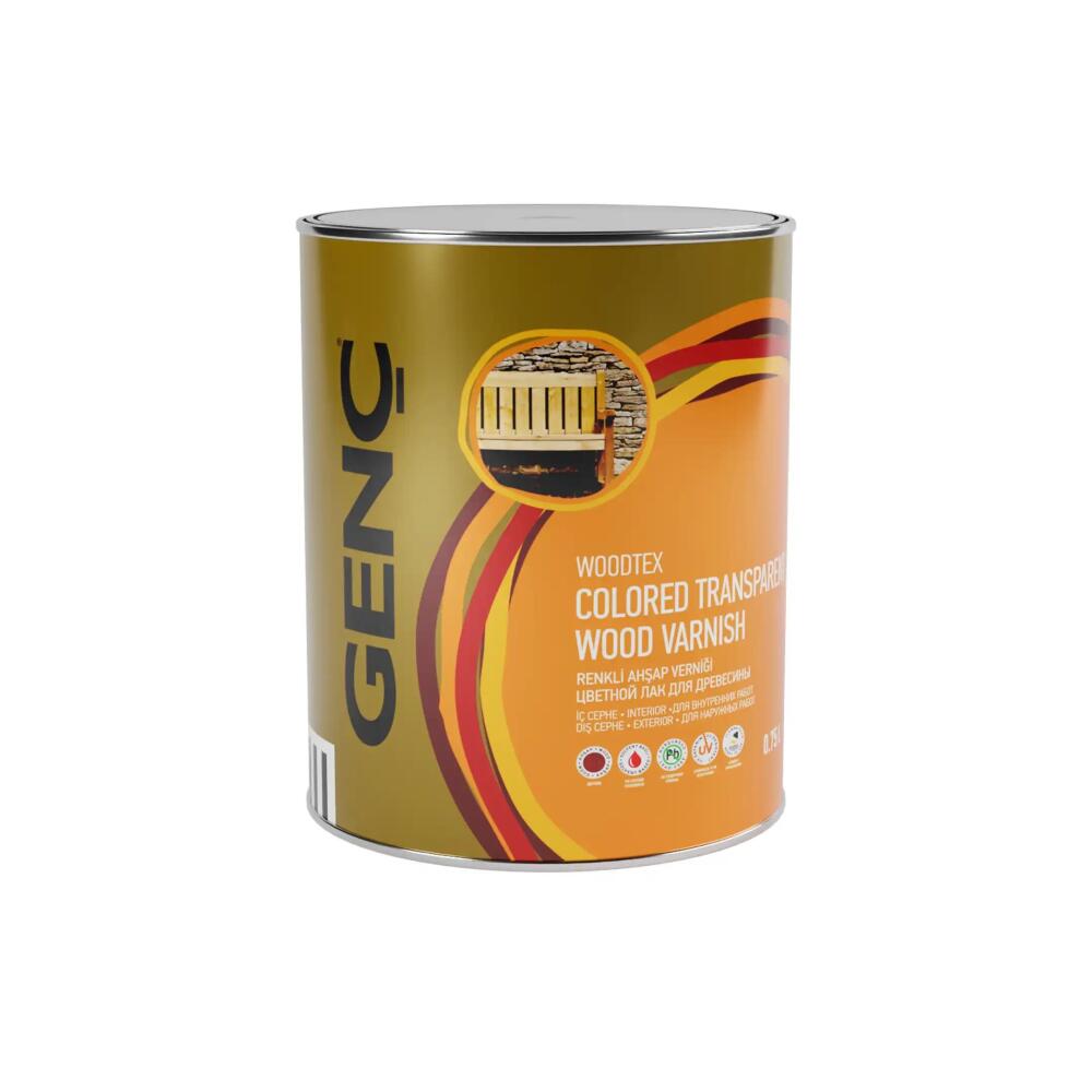 Genç Renkli Şeffaf Ahşap Astar 9501 Siyah 0.75 l - 2