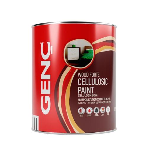 Genç Selülozik Ahşap Metalik Boya 1810 Metalik Altın 0.75 l - 2