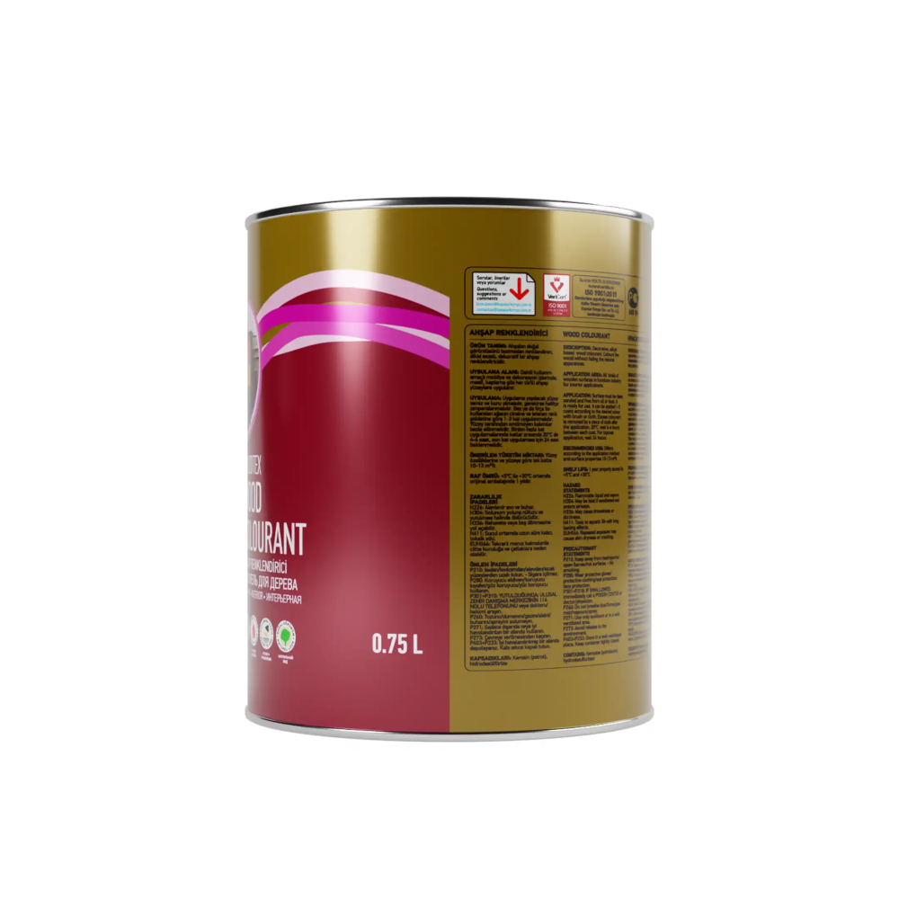 Genç Sentetik Ahşap Boya ve Renklendirici 0000 Naturel 0.75 l - 3