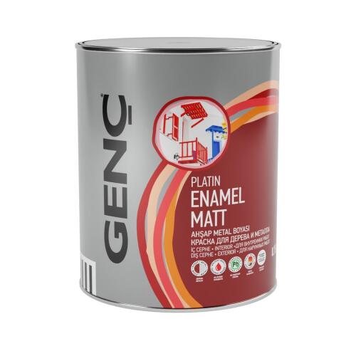 Genç Sentetik Ahşap Metal Boyası Siyah 0.75 l - 2
