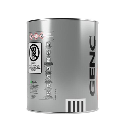 Genç Sentetik Ahşap Metal Boyası Siyah 0.75 l - 4