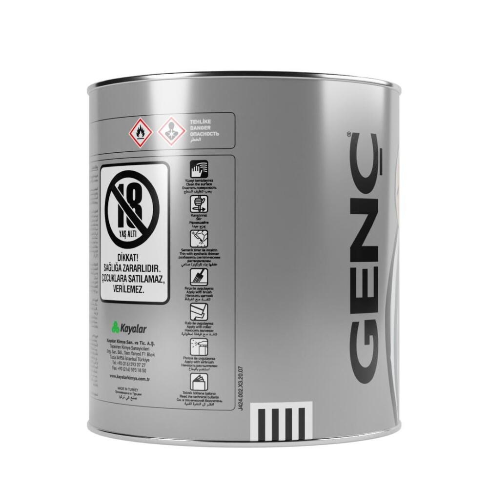 Genç Sentetik Antipas Boya 3105 Kırmızı 2.5 l - 1
