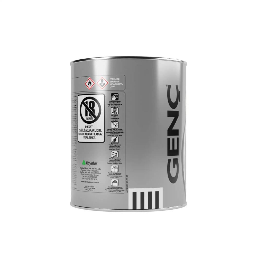Genç Sentetik Antipas Boya 7103 Gri 0.75 l - 4