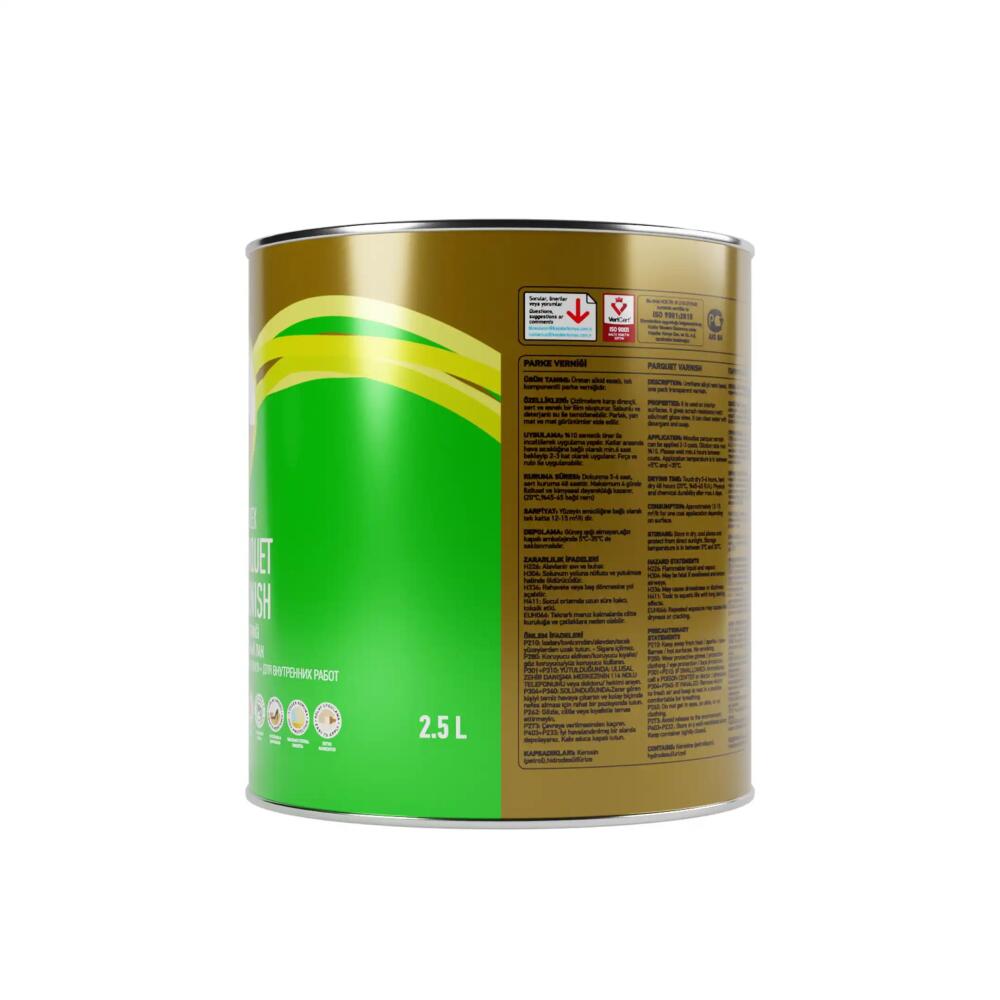 Genç Sentetik Mat Parke Verniği 2.5 l - 3