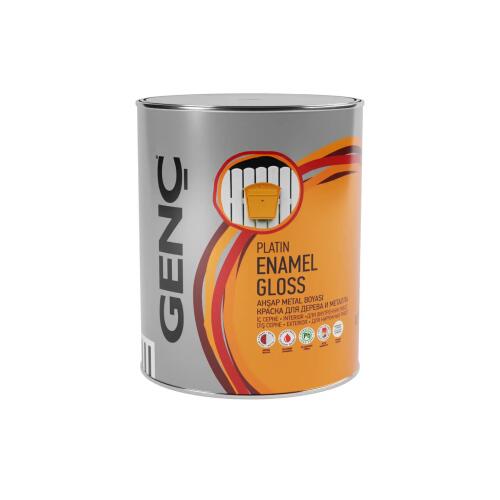 Genç Sentetik Parlak Ahşap Metal Boyası 6206 Çimen Yeşili 0.75 l - 2