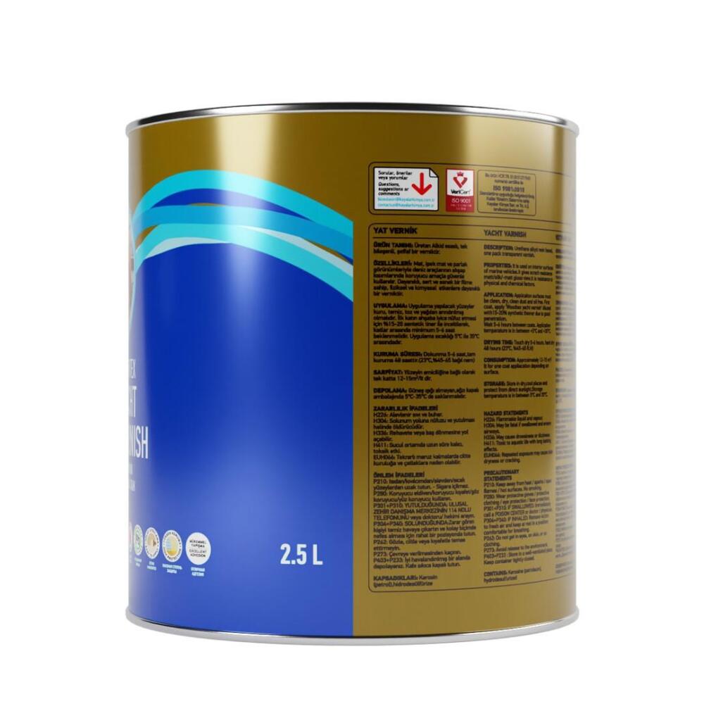 Genç Yat Verniği Parlak 2.5 l - 3