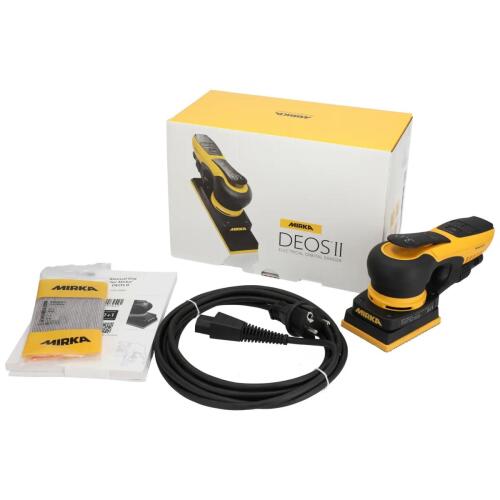 Mirka® DEOS II 343 EU 75 mm x 100 mm, orbit 3.0 mm - 8