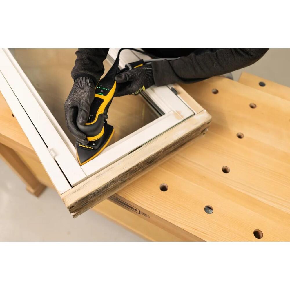 Mirka® DEOS II 663 EU Delta 100 mm x 152 mm x 152 mm, orbit 3.0 mm - 7