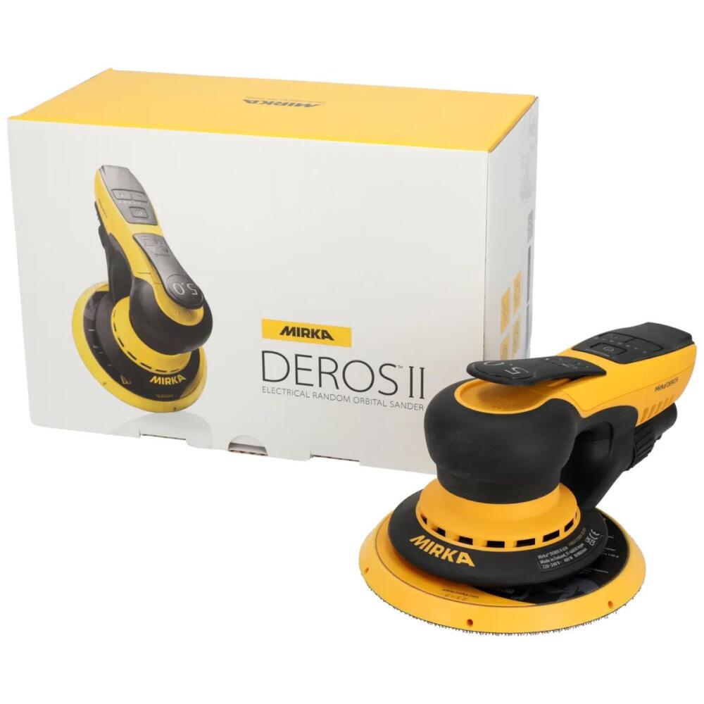 Mirka® DEROS II 650 EU Ø 150 mm, orbit 5.0 mm - 7