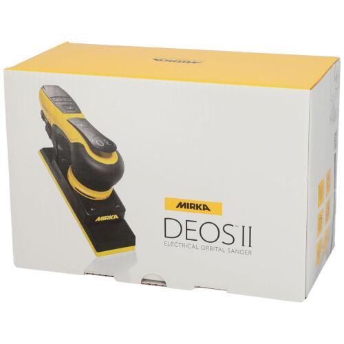 Mirka Elektrikli Titreşimli Zımpara Makinesi DEOS II 383 EU 70 mm x 198 mm, orbit 3.0 mm - 9