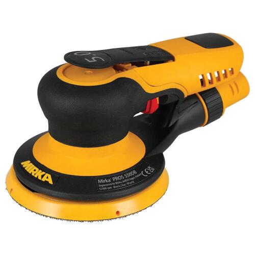 Mirka Havalı Zımpara (Hortum + Toz Torbası) PROS 650DB Ø 150 mm 5.0 mm orbit - 7