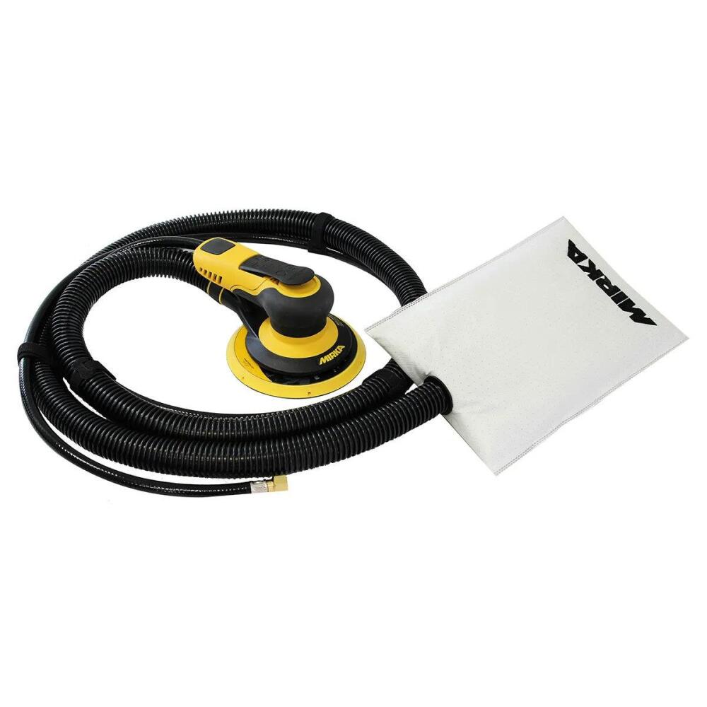 Mirka Havalı Zımpara (Hortum + Toz Torbası) PROS 650DB Ø 150 mm 5.0 mm orbit - 1