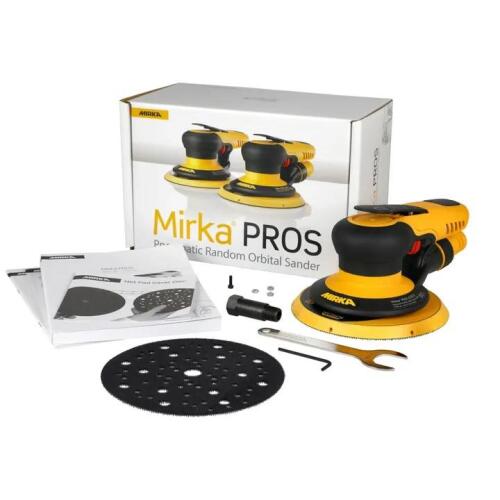 Mirka Pros Havalı Zımpara Makinası 650CV 150 mm Orbit 5.0 - Mirka
