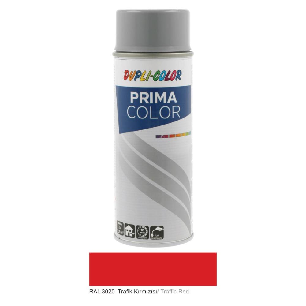 Prima Sprey Boya Trafik Kırmızısı (Traffic Red) RAL 3020 - 1
