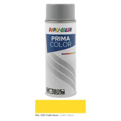 Prima Sprey Boya Trafik Sarısı (Traffic Yellow) RAL 1023 - Dupli-Color