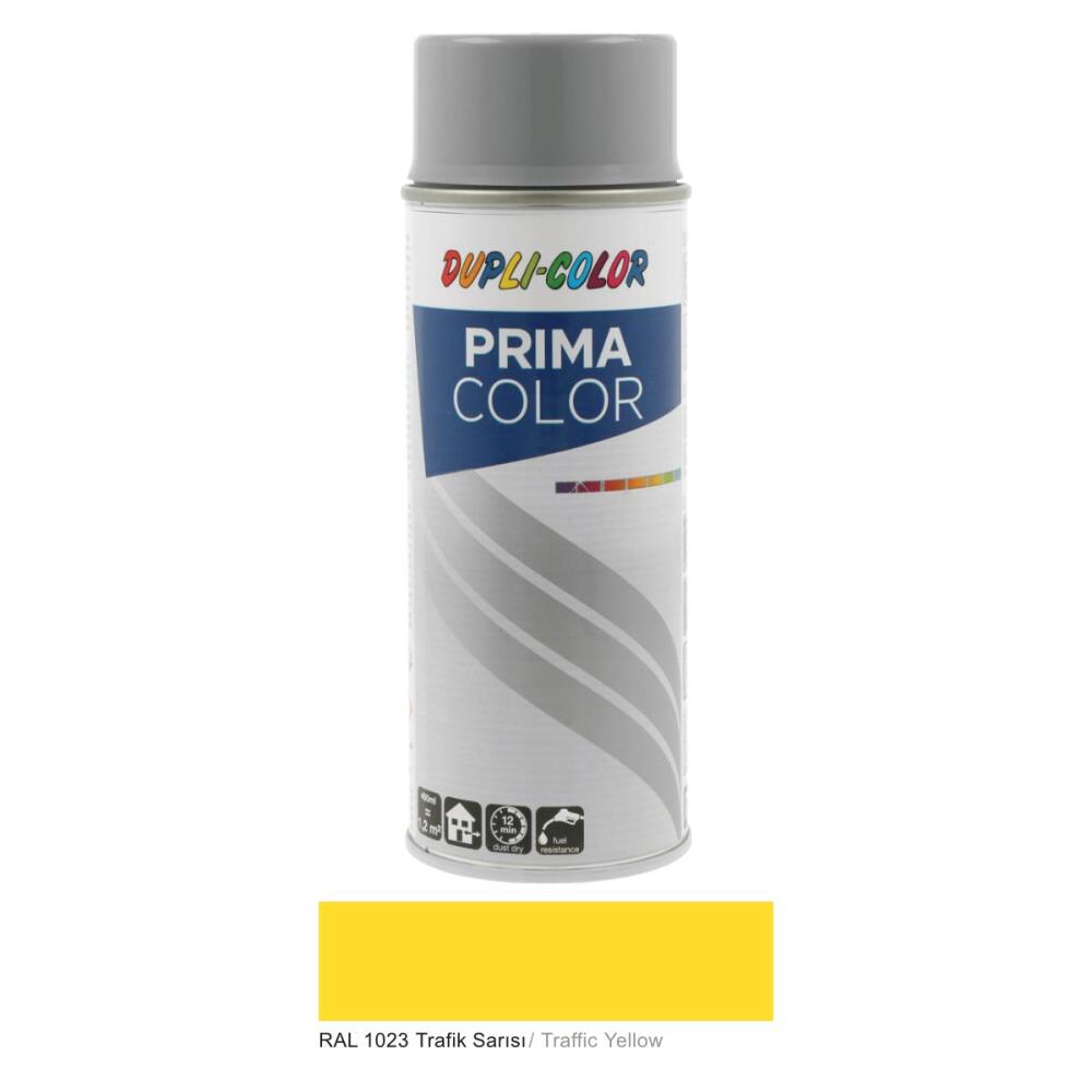 Prima Sprey Boya Trafik Sarısı (Traffic Yellow) RAL 1023 - 1