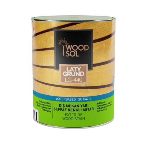 Woodsol Latygrund Dış Mekan Yarı Şeffaf Renkli Ahşap Astar 1559 Oak 0.75 l - 2