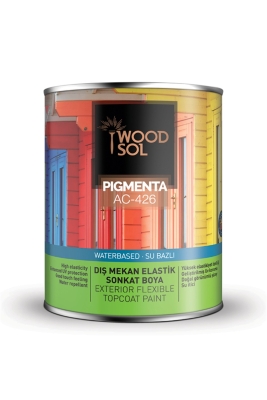Woodsol Pigmenta Elastik Sonkat Ahşap Boya 0.75 l - WOODSOL