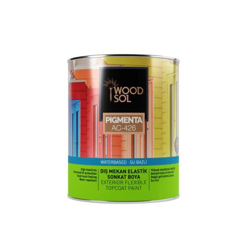 Woodsol Pigmenta Elastik Sonkat Ahşap Boyası 1000 Bianco 0.75 l - WOODSOL