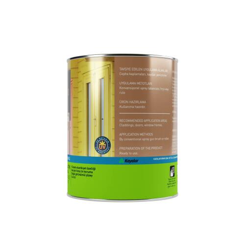 Woodsol Pigmenta Elastik Sonkat Ahşap Boyası 8416 Marrone 0.75 l - 4