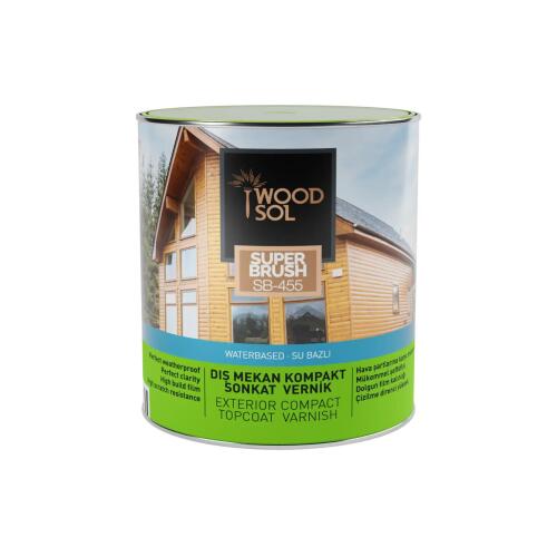 Woodsol Superbrush Sonkat İpek Mat Ahşap Vernik Şeffaf 2.5 l - 2