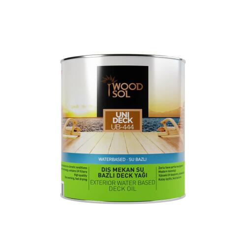 Woodsol Unideck Su Bazlı Ahşap Deck Yağı 1213 Noce 2.5 l - WOODSOL